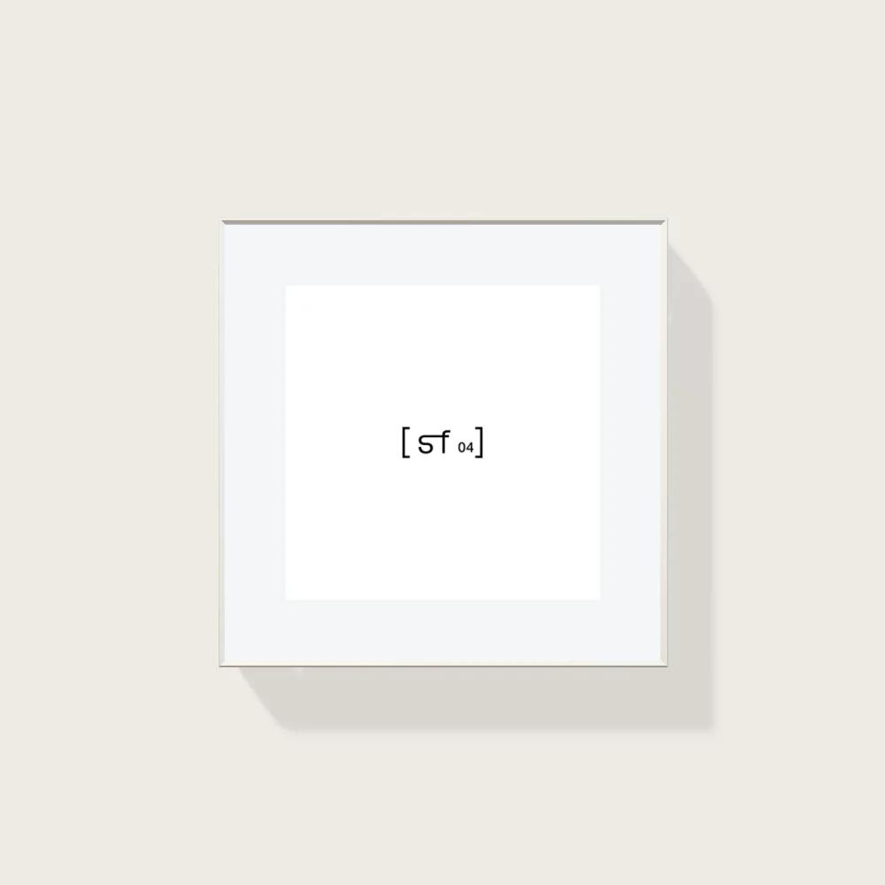 20x20 cm [SF04] Bildgröße 15x15 cm - mit Passepartout