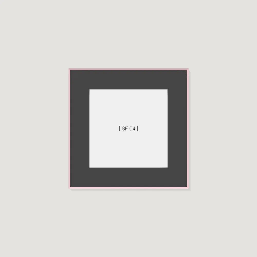 60x60 cm [SF04] Bildgröße 40x40 cm - mit Passepartout