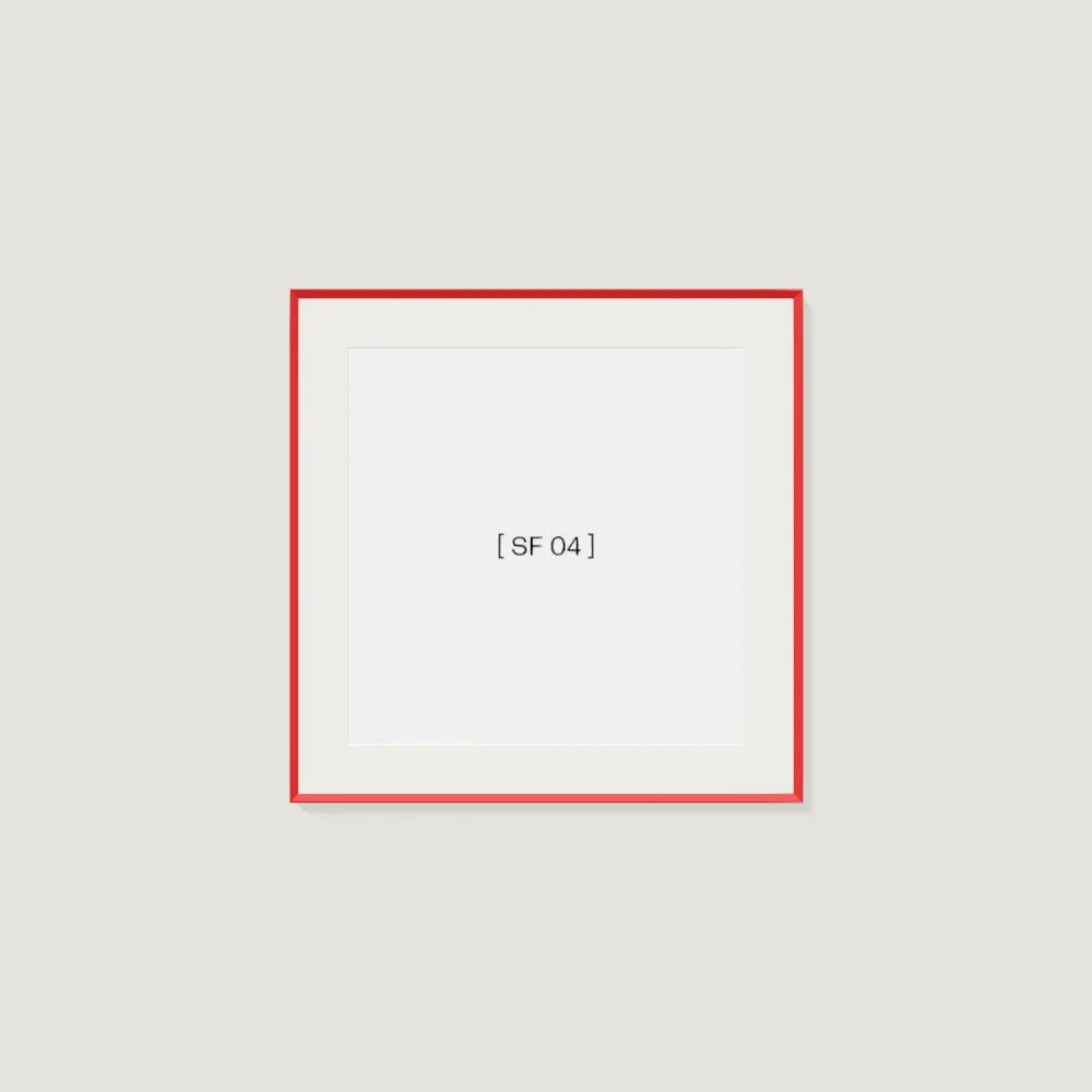 50x50 cm [SF04] Bildgröße 40x40 cm - mit Passepartout