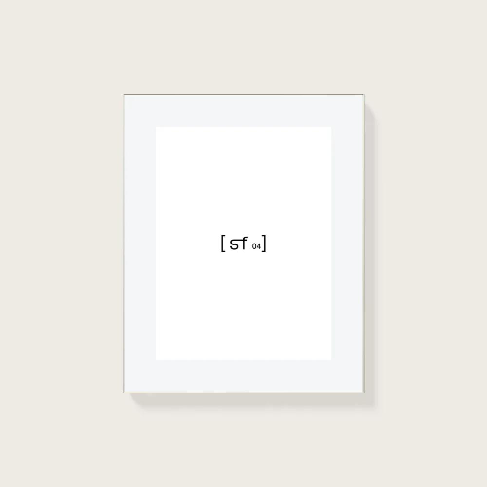 40x50 cm [SF04] Bildgröße 30x40 cm - mit Passepartout