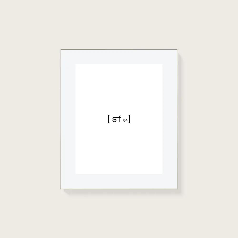 50x60 cm [SF04] Bildgröße 38x48 cm - mit Passepartout