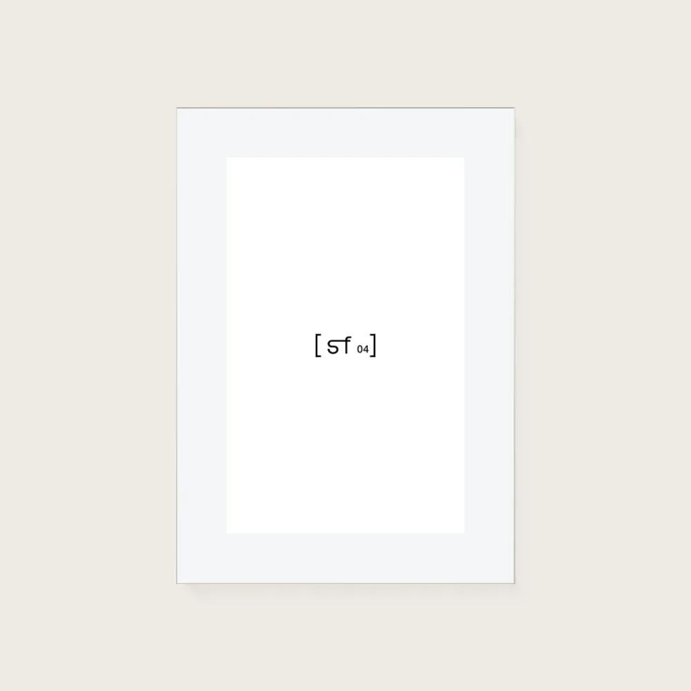 84,1x118,9 cm [SF04] Bildgröße 60,1x94,9 cm - mit Passepartout