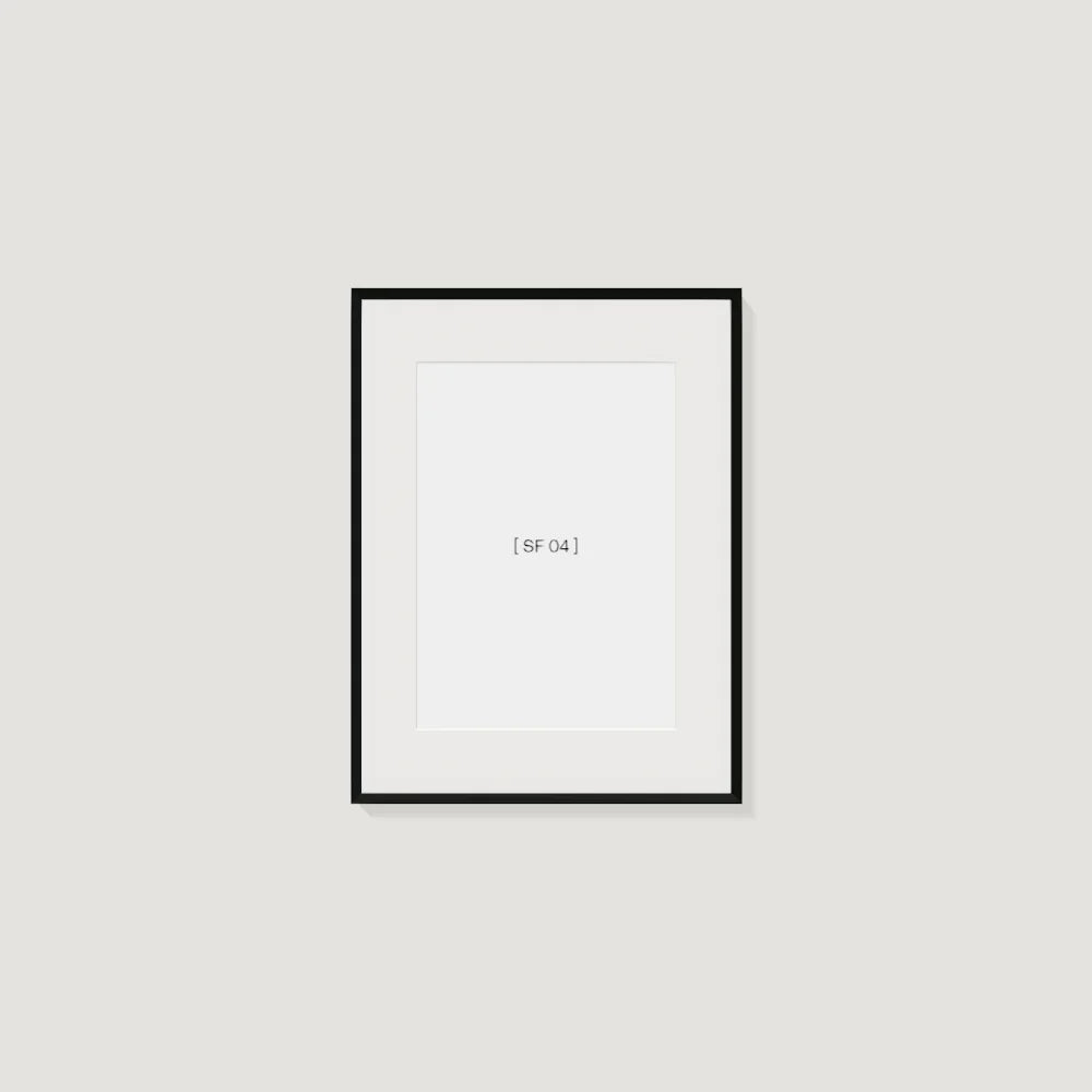 30x40 cm [SF04] Bildgröße A4 - mit Passepartout