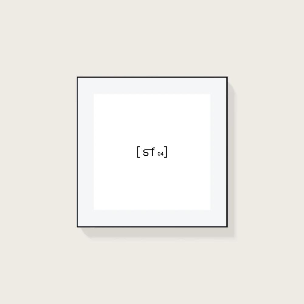 40x40 cm [SF04] Bildgröße 32x32 cm - mit Passepartout