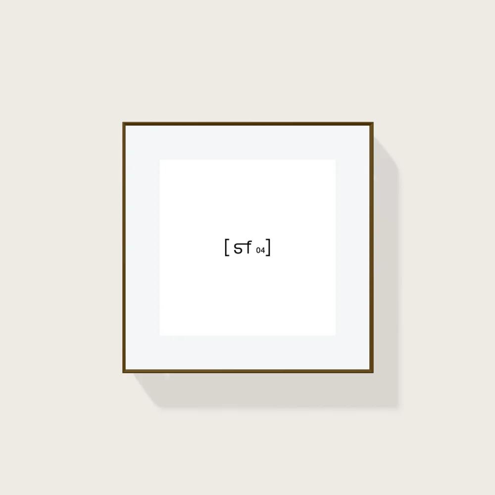20x20 cm [SF04] Bildgröße 15x15 cm - mit Passepartout