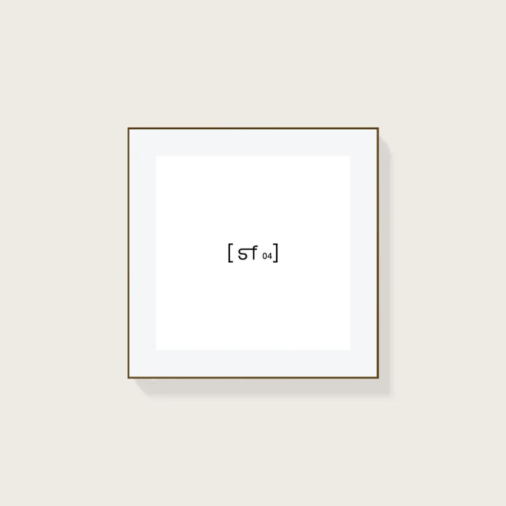 40x40 cm [SF04] Bildgröße 32x32 cm - mit Passepartout