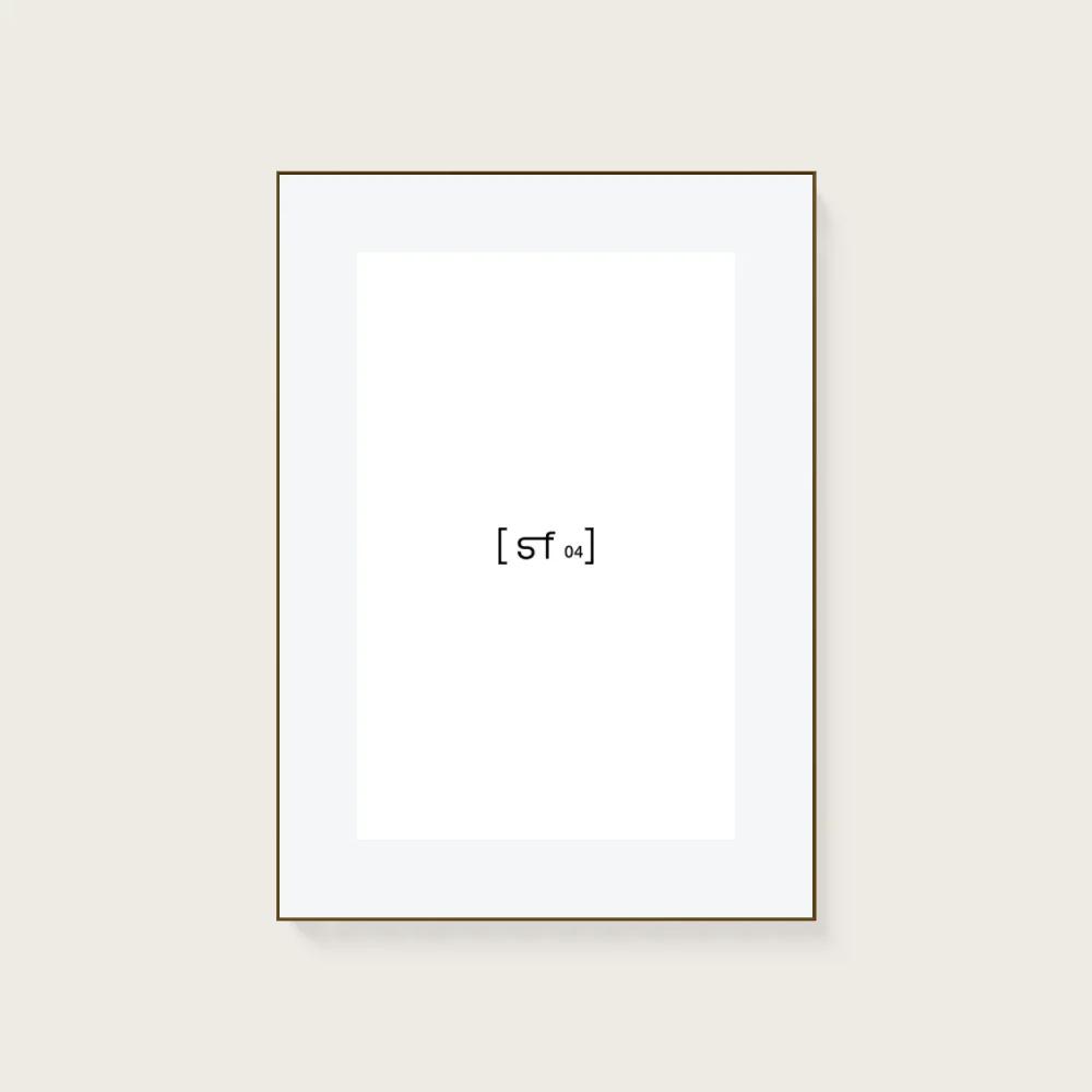 50x70 cm [SF04] Bildgröße 36x56 cm - mit Passepartout