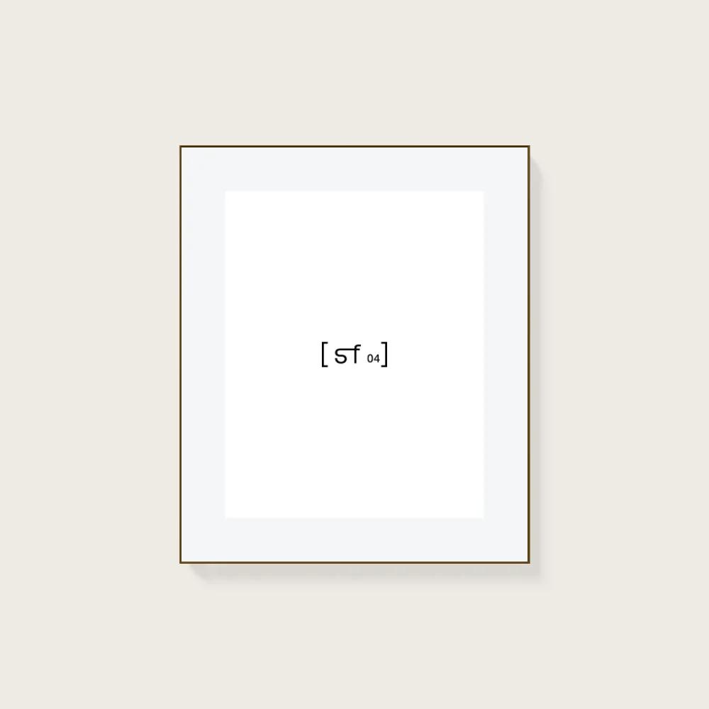 50x60 cm [SF04] Bildgröße 38x48 cm - mit Passepartout