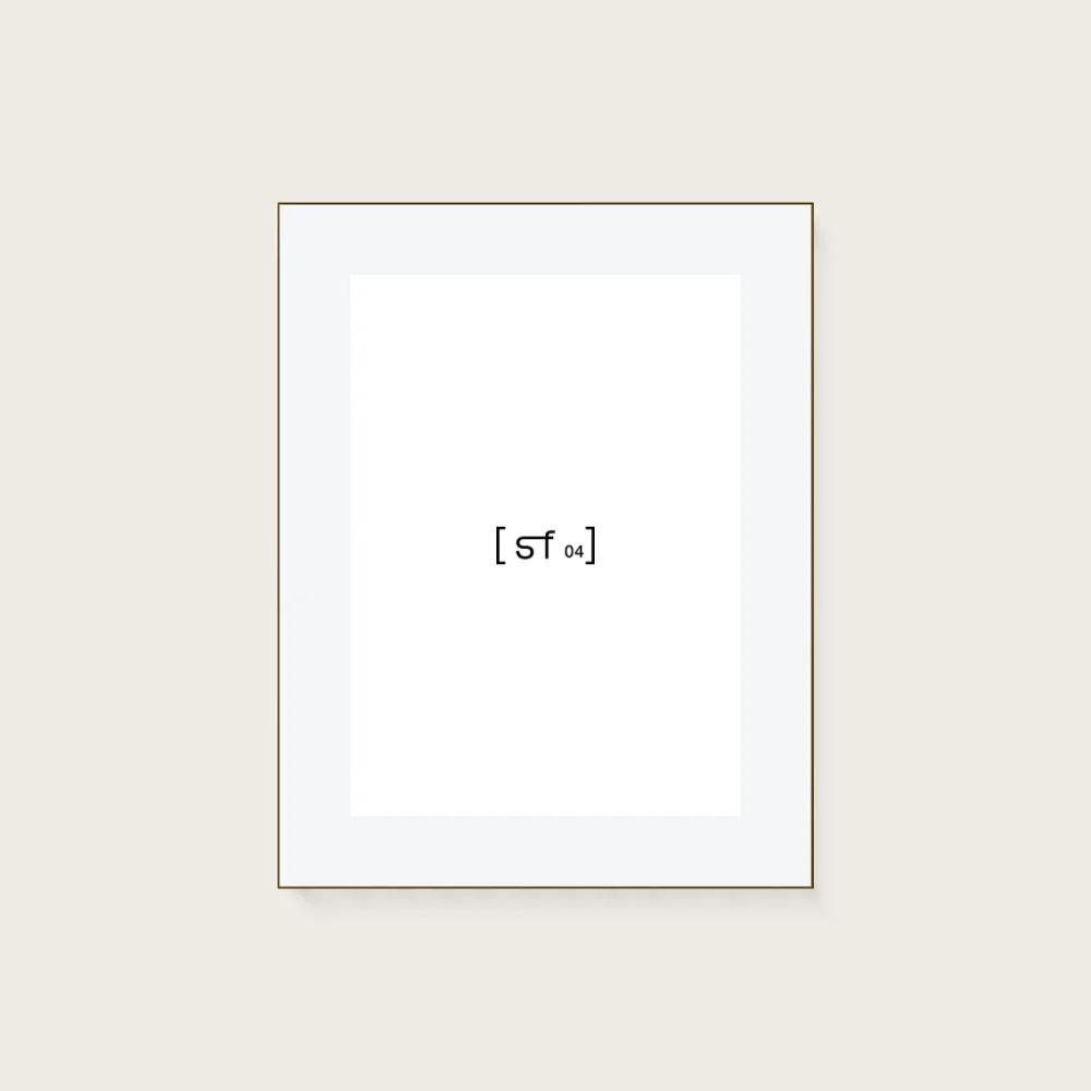 70x90 cm [SF04] Bildgröße 52x72 cm - mit Passepartout