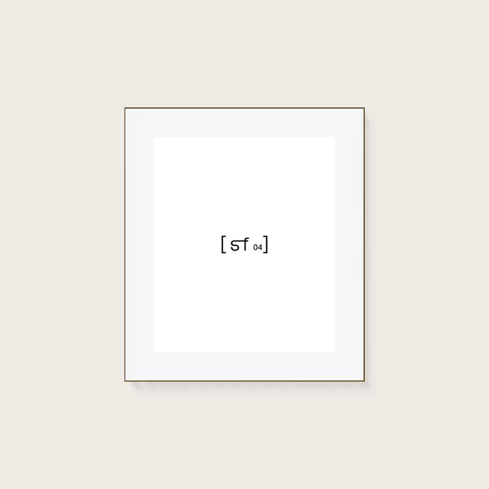 70x80 cm [SF04] Bildgröße 54x64 cm - mit Passepartout