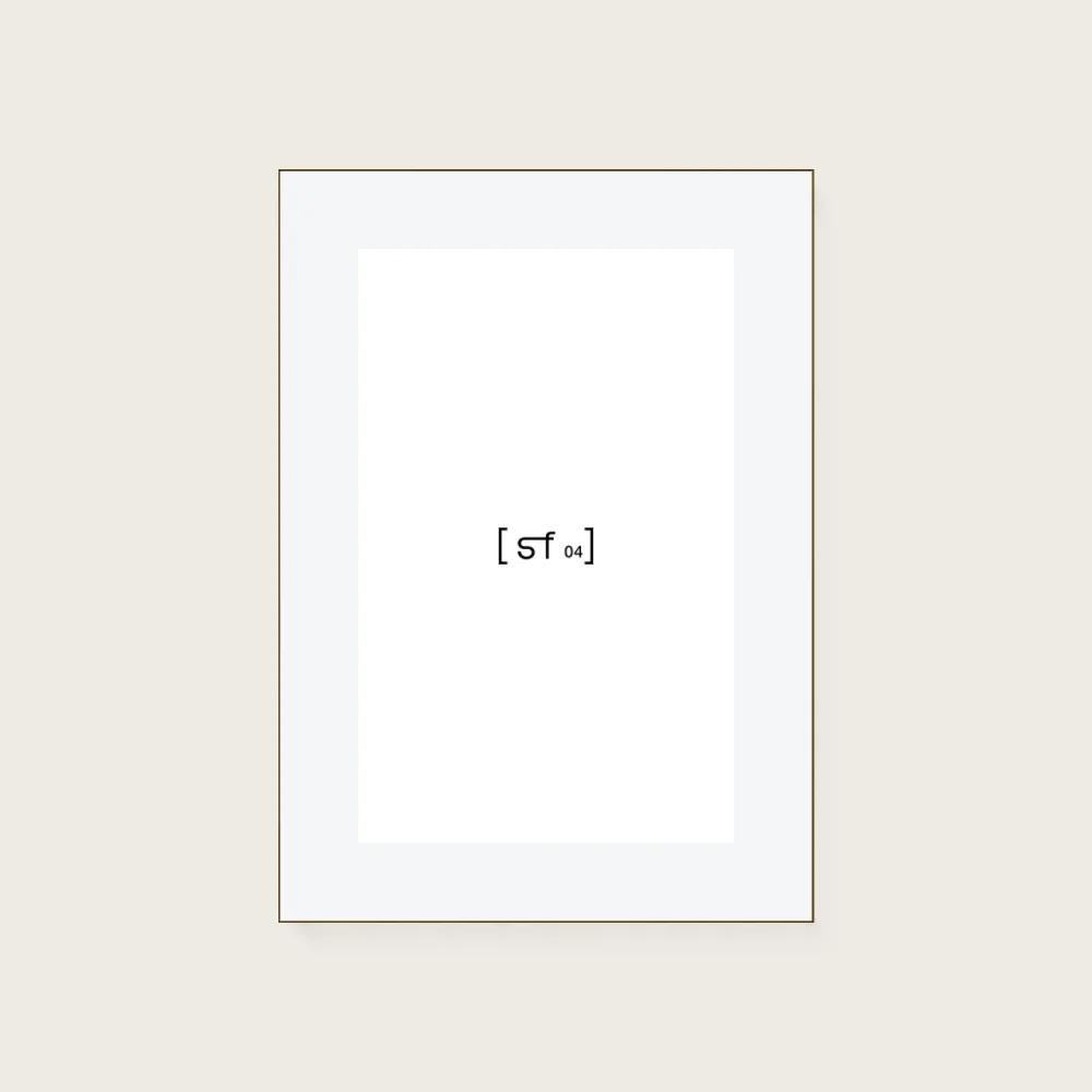 84,1x118,9 cm [SF04] Bildgröße 60,1x94,9 cm - mit Passepartout