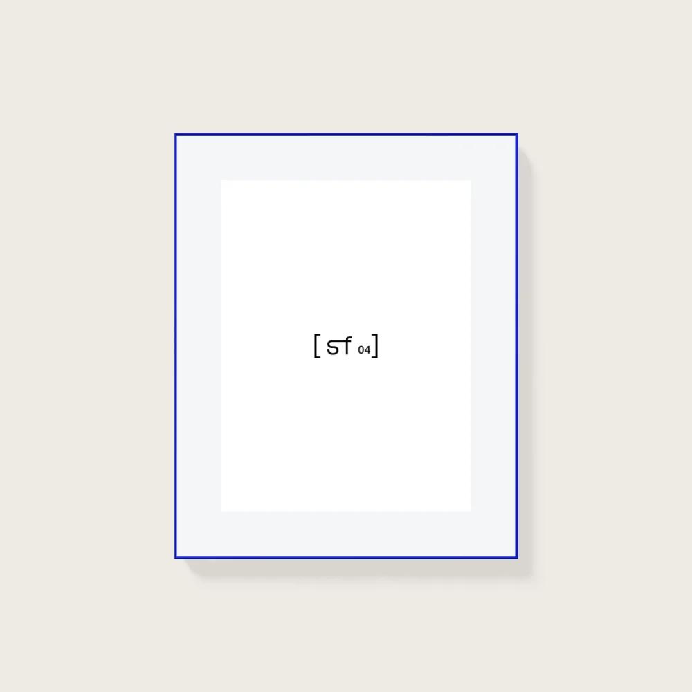 40x50 cm [SF04] Bildgröße 30x40 cm - mit Passepartout